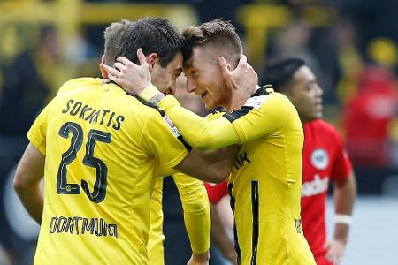 Reus trifft bei Comeback: BVB auf Königsklassen-Kurs Reus trifft bei Comeback: BVB auf Königsklassen-Kurs