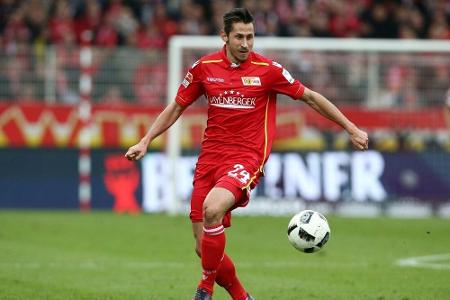 Muskelverletzung: Skrzybski fehlt Union Berlin Muskelverletzung: Skrzybski fehlt Union Berlin