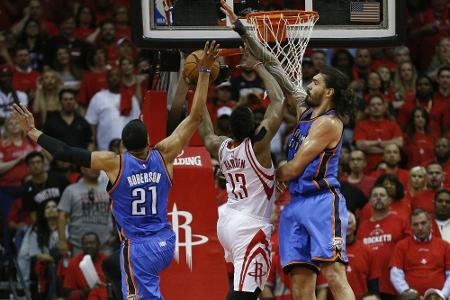 NBA: Rockets werfen OKC aus den Play-offs NBA: Rockets werfen OKC aus den Play-offs
