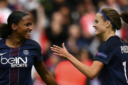 Paris qualifiziert sich für Champions-League-Finale der Frauen Paris qualifiziert sich für Champions-League-Finale der Frauen