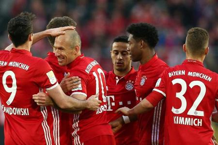 Bundesliga: Bayern zum 27. Mal Meister - Darmstadt vertagt Abstieg erneut Bundesliga: Bayern zum 27. Mal Meister - Darmstadt vertagt Abstieg erneut