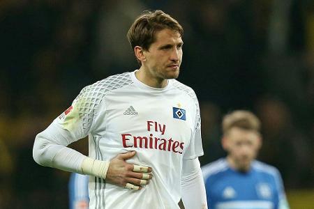 Rippenanbruch bei Adler: HSV-Keeper fehlt auch in Bremen Rippenanbruch bei Adler: HSV-Keeper fehlt auch in Bremen