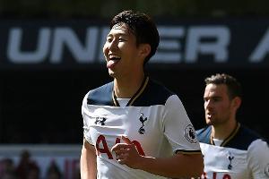 Son zweifacher Torschütze bei Tottenham-Sieg