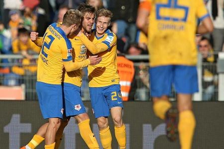 Historischer Sieg in Lautern: Braunschweig verpasst Sprung an die Spitze nur knapp Historischer Sieg in Lautern: Braunschweig verpasst Sprung an die Spitze nur knapp