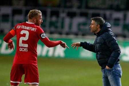 Zwei Kreuzbandrisse: Frankfurt ohne Ochs und Russ im Abstiegskampf Zwei Kreuzbandrisse: Frankfurt ohne Ochs und Russ im Abstiegskampf