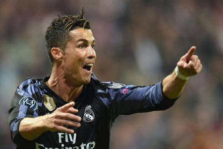 Ronaldo erzielt 100. Europapokal-Tor Ronaldo erzielt 100. Europapokal-Tor