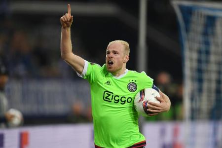 Medien: Schalke und Lazio buhlen um Ajax-Kapitän Klaassen Medien: Schalke und Lazio buhlen um Ajax-Kapitän Klaassen