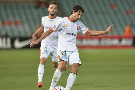 Broich im letzten Heimspiel von Brisbane-Fans gefeiert Broich im letzten Heimspiel von Brisbane-Fans gefeiert