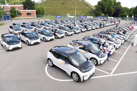 EnBW: 101 Elektroautos für ein Jahr EnBW: 101 Elektroautos für ein Jahr