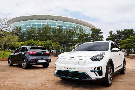 Kia lüftet das Tuch über dem neuen Niro EV Kia lüftet das Tuch über dem neuen Niro EV