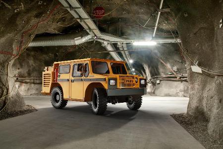 E-Minenfahrzeug für saubere Luft im Bergbau E-Minenfahrzeug für saubere Luft im Bergbau