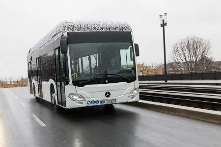 Mercedes Citaro kommt noch 2018 als E-Bus Mercedes Citaro kommt noch 2018 als E-Bus