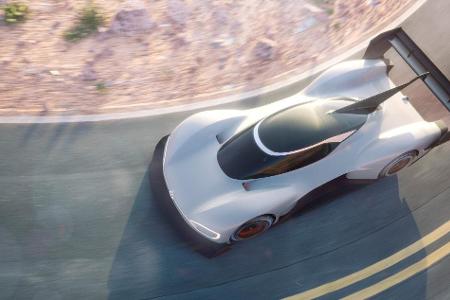VW präsentiert E-Rennwagen I.D. R Pikes Peak VW präsentiert E-Rennwagen I.D. R Pikes Peak