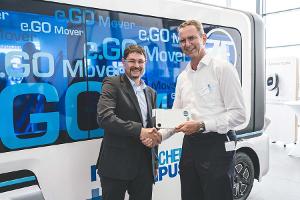 e.GO Mobile plant Brennstoffzellen Joint Venture
