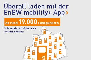 App für E-Mobilität im Alltag: EnBW Mobility+
