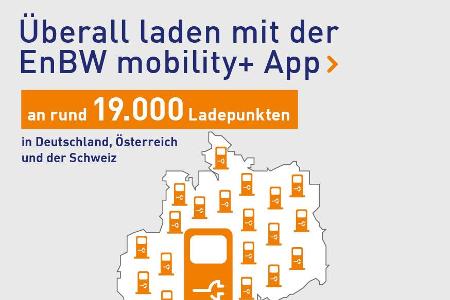 App für E-Mobilität im Alltag: EnBW Mobility+