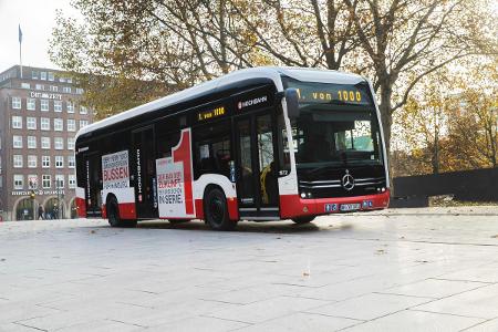 Erster Mercedes eCitaro geht nach Hamburg Erster Mercedes eCitaro geht nach Hamburg