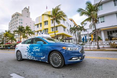 Ford: Milliarden-Investitionen in autonomes Fahren Ford: Milliarden-Investitionen in autonomes Fahren