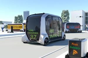 Toyota: mit flexibler "e-Palette" in die Zukunft