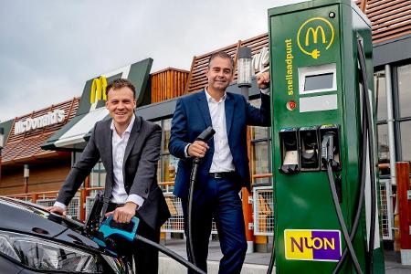 Niederlande: McDonald's errichtet Schnelllader Niederlande: McDonald's errichtet Schnelllader