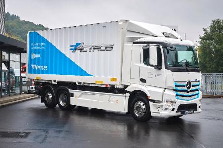 Mercedes startet Praxistest von E-Trucks Mercedes startet Praxistest von E-Trucks