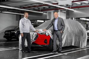 Produktion des Audi e-tron in Brüssel gestartet