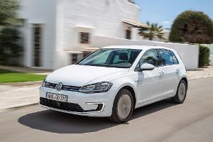 e-Golf hat bei e-Neuzulassungen Nase vorn