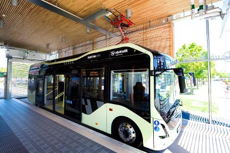 Siemens Schnelllader für E-Busse in Dänemark Siemens Schnelllader für E-Busse in Dänemark