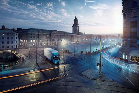 Volvo kündigt Serienproduktion von E-Lkw an Volvo kündigt Serienproduktion von E-Lkw an