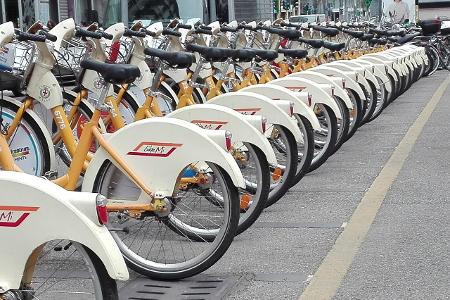 Prognose: starkes Wachstum im Bike-Sharing Markt Prognose: starkes Wachstum im Bike-Sharing Markt