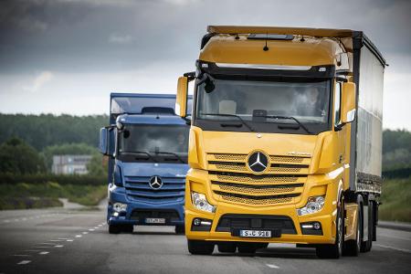 Daimler elektrifiziert den Mercedes Actros Daimler elektrifiziert den Mercedes Actros