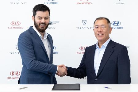 Hyundai entwickelt zusammen mit Rimac E-Sportler Hyundai entwickelt zusammen mit Rimac E-Sportler