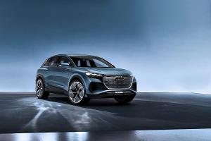 Kompakter E-SUV: Audi stellt Q4 e-tron concept vor