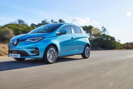Neuer Renault Zoe auf dem Markt Neuer Renault Zoe auf dem Markt