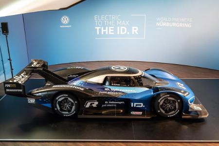 VW peilt mit E-Rennwagen ID. R neuen Rekord an