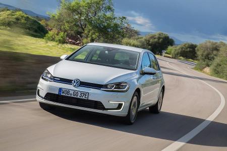 VW E-Golf bei E-Neuzulassungen vorn VW E-Golf bei E-Neuzulassungen vorn