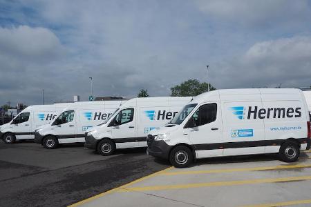 Hamburg: Hermes nimmt E-Sprinter in Dienst Hamburg: Hermes nimmt E-Sprinter in Dienst