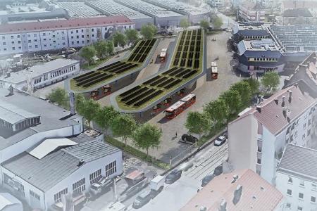 Nürnberg: Neues E-Busdepot für ÖPNV Nürnberg: Neues E-Busdepot für ÖPNV