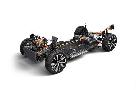 Volvo montiert Batterien in Gent Volvo montiert Batterien in Gent