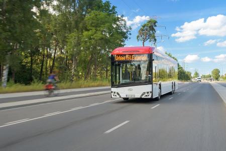 Premiere für Solaris Urbino 15 LE electric Premiere für Solaris Urbino 15 LE electric