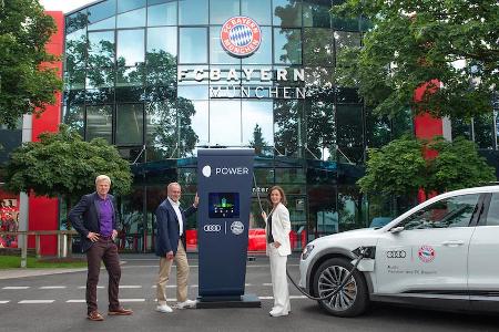 FC Bayern-Trainingsgelände erhält Ladepunkte FC Bayern-Trainingsgelände erhält Ladepunkte