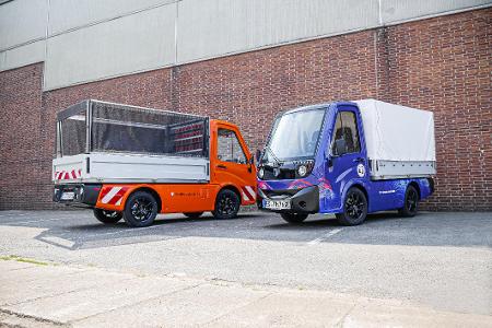 Desinfektionsaufbau für E-Transporter Desinfektionsaufbau für E-Transporter