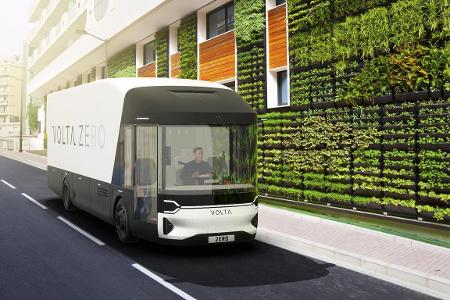Volta präsentiert E-Lkw für die Innenstadt Volta präsentiert E-Lkw für die Innenstadt