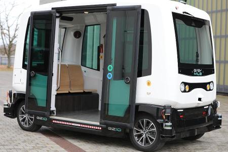 Karlsruhe Testfeld für autonome E-Shuttle Karlsruhe Testfeld für autonome E-Shuttle