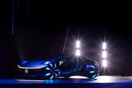 Mercedes-Benz Vision AVTR auf CES präsentiert Mercedes-Benz Vision AVTR auf CES präsentiert