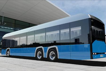 Solaris baut dreiachsigen E-Bus Solaris baut dreiachsigen E-Bus