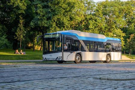Polen: Piła erhält fünf Solaris-E-Busse Polen: Piła erhält fünf Solaris-E-Busse