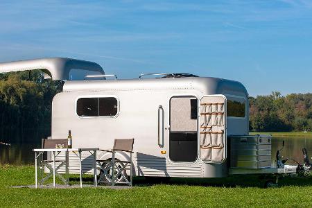 Wohnwagen Lume Traveler: Schlafen und Kochen im Freien