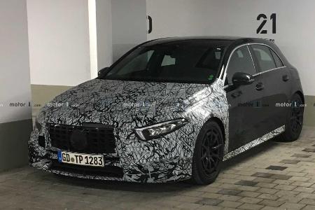 Mercedes-AMG A 45 (2019) Erlkönig von Motor1.com-Leser erwischt