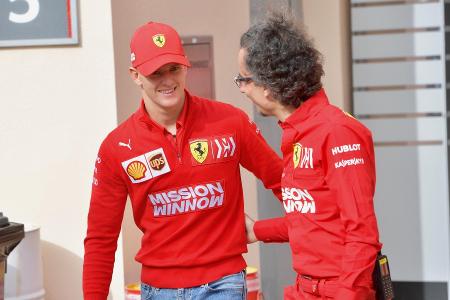 Mick Schumachers erster Formel-1-Test im Ferrari: Beinahe Bestzeit!